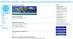 Desktop Screenshot of bergensturnforening.no
